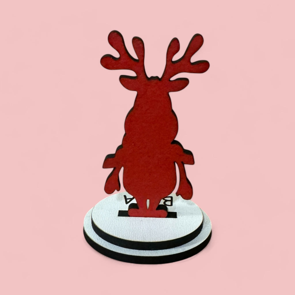Персонализирана коледна фигурка Рудолф