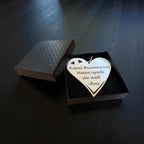 Табелка за автомобил сърце